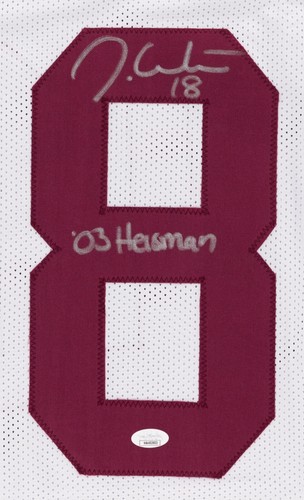 Jason White signiertes Trikot (JSA COA) mit Aufschrift "03 Heisman" Oklahoma Sooners - Bild 3 von 7