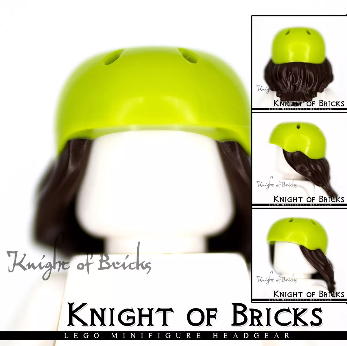 Lego hair 2025 helmet