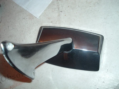 1970 71 72 73 74  Maverick  comet Mirror LH Driver Door Rear View D0DB-17683