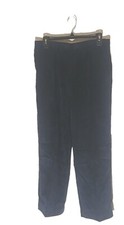 Alfred Dunner Classic Fit Corduroy Pants Size 10 Navy Blue NWT
