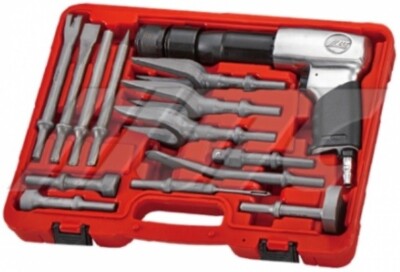 JTC-3340 15PCS COMPREHENSIVE AIR HAMMER SET