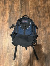 Vintage 90s Jansport Backpack Hiking Day Pack Made in USA Bottom Black