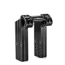 Adjustable 6" 8" Handlebar Riser Clamp Pullback For Harley Sportster 883 1200 XL