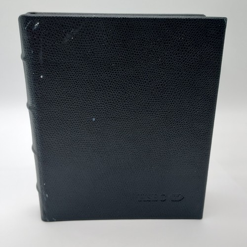 Tiffany & Co. Photo Album 4" By 6" Binder HSBC Bank - Black Leather - 18 Pages - Picture 8 of 14