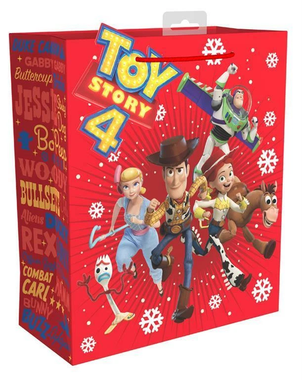 Pack Of 6 Disney Toy Story 4 Design Large Christmas Gift Bag | eBay