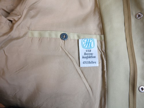 Men's Fashion Helbra Parka Trenchcoat Jacket 70s TRUE VINTAGE Coat - Picture 6 of 9