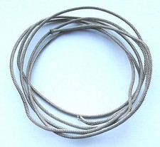 25 ft feet Vintage Braided Shielded Push-Back Cloth Wire for Guitar MADE IN USA