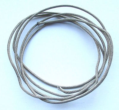 25 ft feet Vintage Braided Shielded Push-Back Cloth Wire for Guitar MADE IN USA