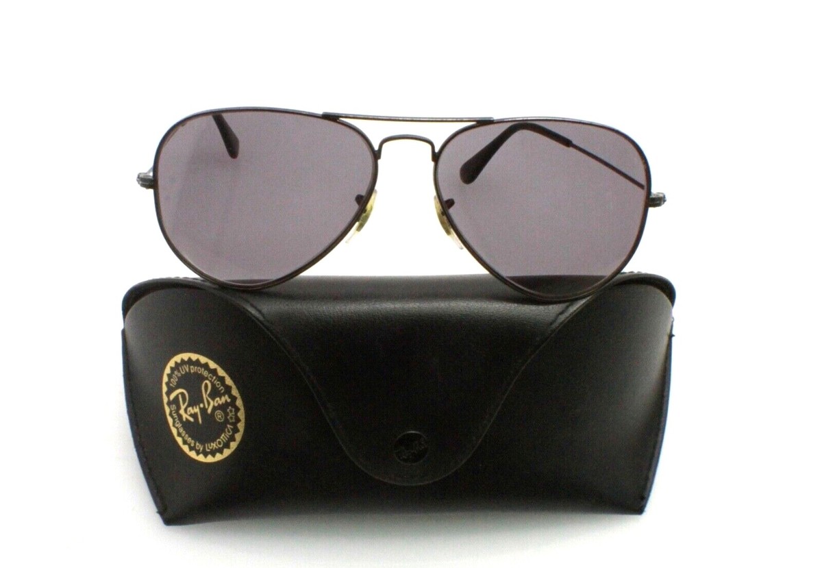 Ray-Ban レイバン RB3025 002/58 偏光レンズ 58 Ray Ban RB3025 002/58 Aviator Black Metal 58MM Sunglasses | eBay