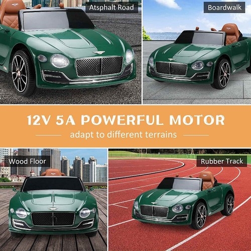 LICENSED 12V 2.4G Kids Bentley Style Electric Car Ride-on Toys Remote Control US - Picture 33 of 46