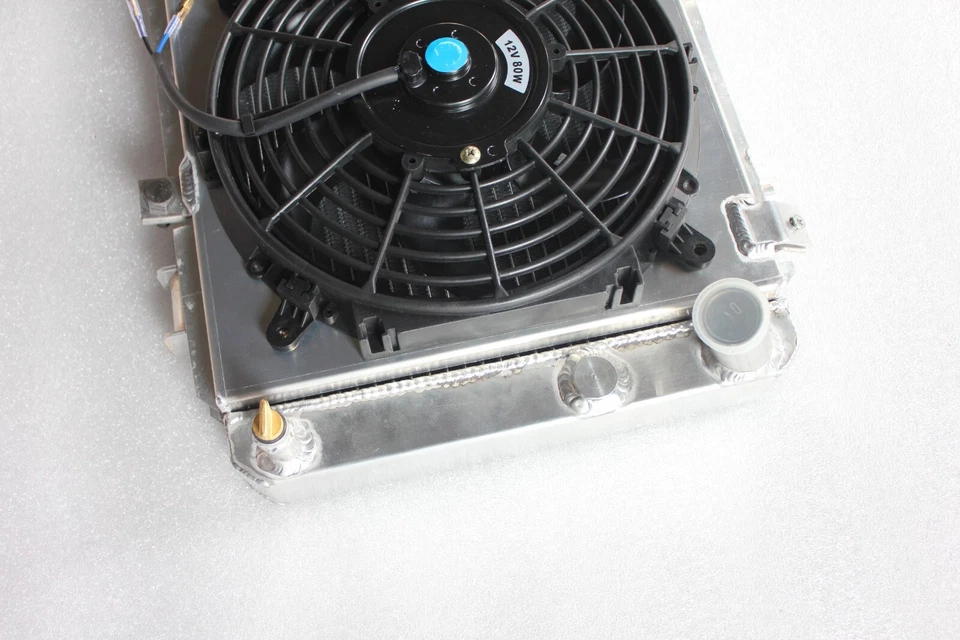 Подходит для Toyota MR 2 Mark I AW11 1,6 16 В 1984-1990 алюминиевый радиатор + вентилятор плащаница + вентилятор - Изображение 4 из 4