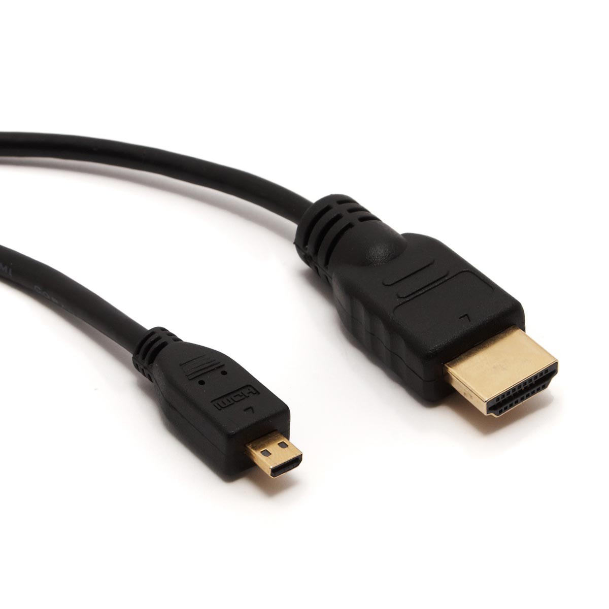 9 inch&nbsp;Gold Plated Micro-HDMI to HDMI MALE to MALE Video Audio Cable HD 3D