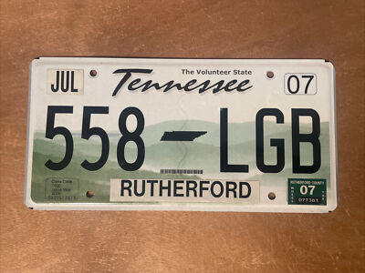 ロイヤルコペンハーゲン　プレート　Plate request from USA 2007 Tennessee License Plate # 558-LGB | eBay
