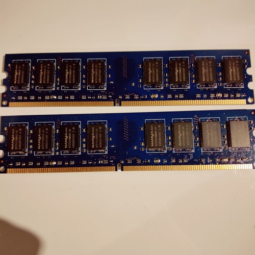 4GB Original Nanya 2x 2GB DDR2 800Mhz PC2-6400U 240Pin DIMM SHIPS FROM USA! - Picture 3 of 3