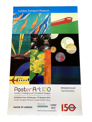 London Transport Museum Poster Art 150 Victoria Line Top Away from it all poster