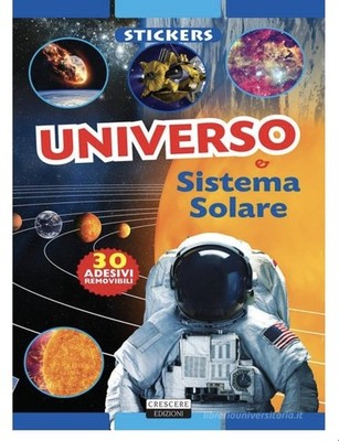 Kinderbücher ''Universum'' mit 30 lustigen Aufklebern zum Lernen