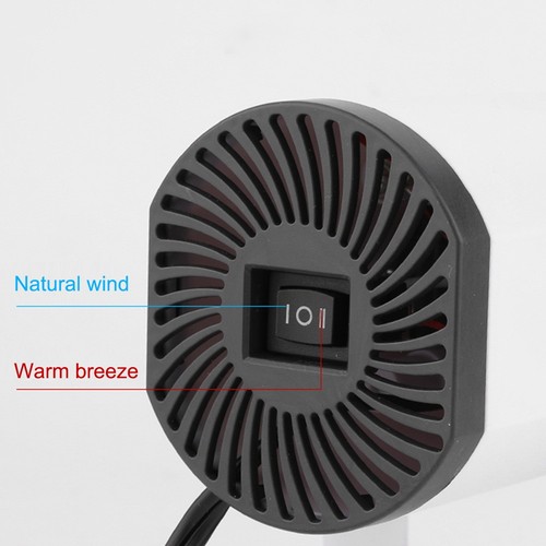 Brand New Car Car Heater Accessories 18.7*8.7cm ABS Black/white Car Heater - Picture 7 of 12