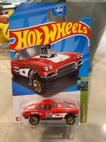 2023 Hot Wheels #174 HW Gassers 3/5 62 Corvette Gasser Rot Gold 5-Spoke
