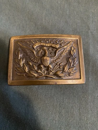 Vintage Reproduction Civil War Belt Buckle