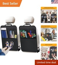 18x24 Inch Universal Car Seat Protectors for Kids - Easy to Install  Clean