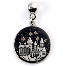 Harry Potter Hogwarts Castle Slider Charm Silver
