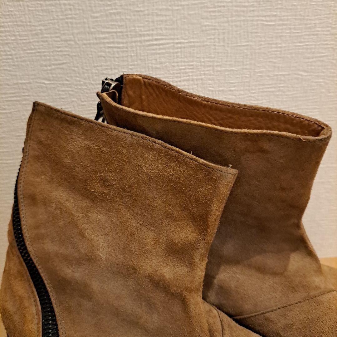 SAOLA Paul Smith Uomo 8.0US Stivali Pelle di Vacchetta Us 8 Suola Vibram Edizione Limitata per Uomo Lei