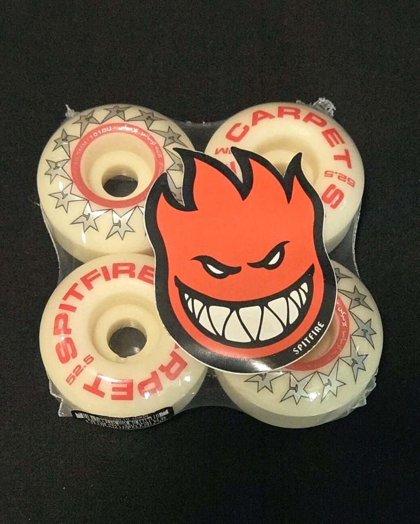 52.5mm 101A - Carpet Company x Spitfire Formula Four Skateboard 52.5mm 101A - Carpet Company x Spitfire Formula Four Skateboard