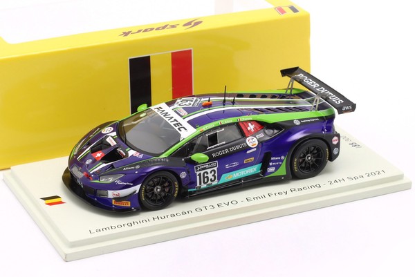 Lamborghini Hurac�N GT3 Evo #163 24H Spa 2021 Emil Frey Racing 1:43 Spark-image
