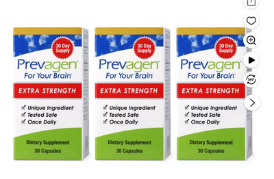 Prevagen Extra Strength Brain Memory Support 90 Capsules Once Daily