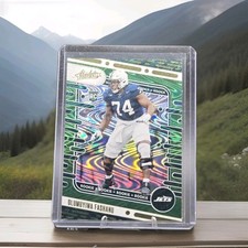 2024 Panini Absolute Olumuyiwa Fashanu Green And Gold Foil Card 22/50