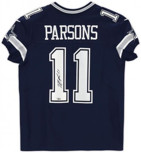 Von Micah Parsons Dallas Cowboys signiertes marineblaues Nike Elite Trikot - Bild 2 von 5