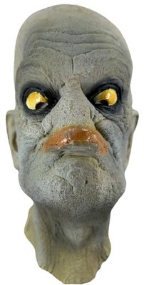 Illusive Concepts Latex Half Mask Distorted Caricature Nose In Mouth Silly