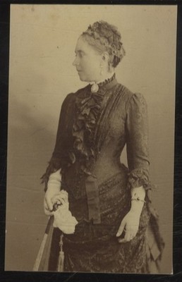 Cabinet Foto Kaiserin Viktoria von Preußen - 11952