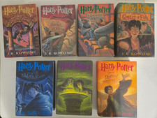 Product Image: Harry Potter Complete Hardcover Set Books 1-7 Set First Edition US J.K. Rowling
