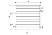 Valeo 822578 Kondensator, Klimaanlage For Chevrolet