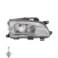Halogen Scheinwerfer Rechts H4 FüR Peugeot Partner Combispace Kasten Inkl Lampen