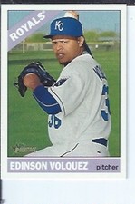 Edison Volquez 2015 Topps Heritage High Numbers Short Print