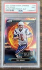 2024 Topps Cosmic Chrome Tom Brady Planetary Pursuit-Sun PSA 9