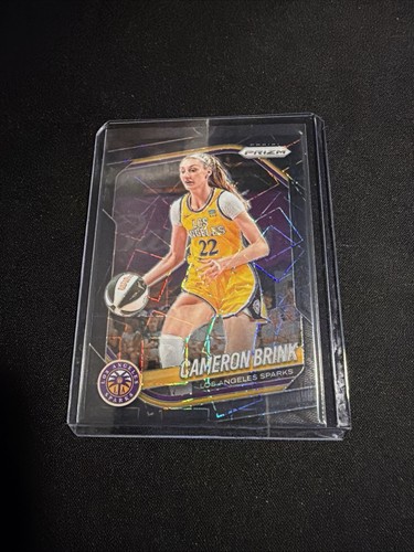 CAMERON BRINK 2025-26 PANINI PRIZM WNBA BLACK VELOCITY /39 #87 SPARKS Q4832