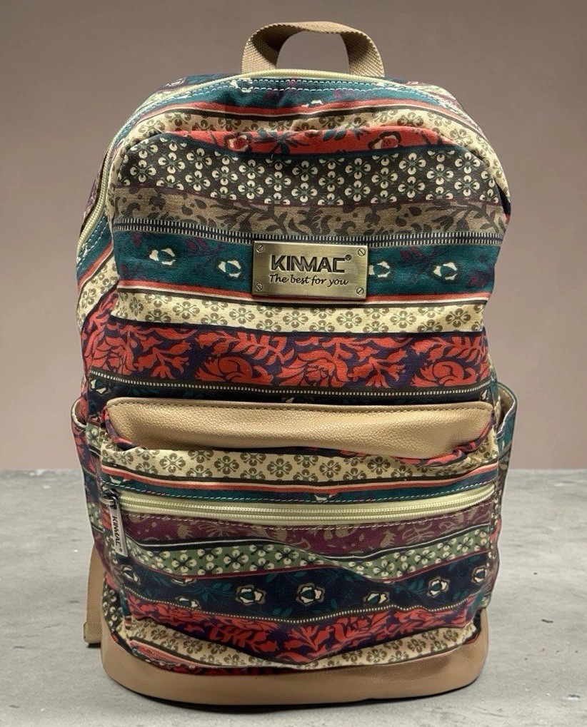 Kinmac backpack, Laptop, Computer Bag, Bohemian Print, Sturdy