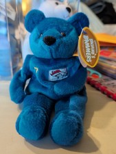 John Elway Salvinos Bammers Beanie Baby Denver Broncos Display Case Included