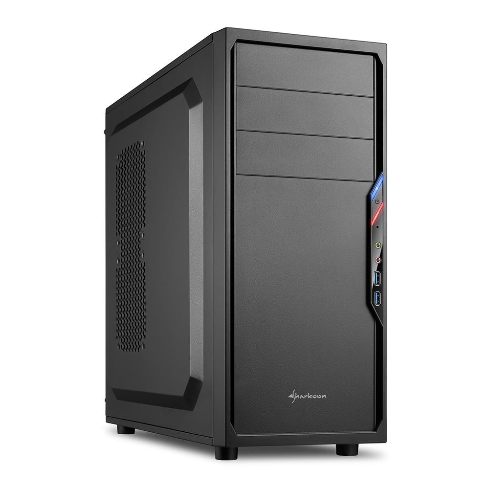 Sharkoon VS4-V Gehäuse Midi Tower ATX   USB 3.0    NEU