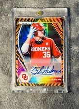 Tyler Hardman 2021 Prizm Draft Picks Tiger Stripes Prizm Auto SSP /25