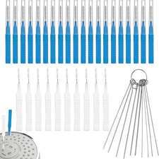 40pcs Shower Head Cleaner Tools, 2 Designs Shower Head Cleaning Brushes