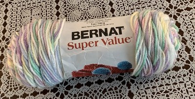 Bernat Twinkle #28500 Yarn Super Value 5 Ounce Skein India Pastels Brand New
