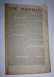 The POSTMAN 1868 RARE Newspaper Royal Mail Post Office Pay Scales Magazine