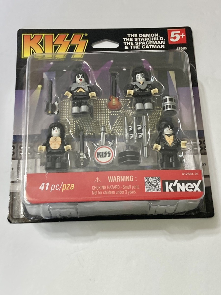 K'NEX Kiss Minifig Figure Set 48585 Demon Starchild Spaceman
