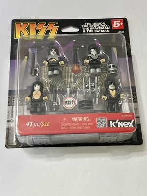 K'NEX Kiss Minifig Figure Set 48585 Demon Starchild Spaceman