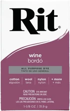 Rit All-Purpose Powder Dye, Wine 