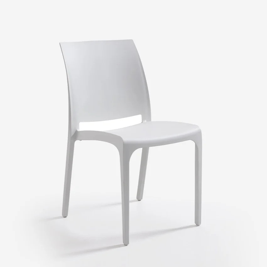 Chaise Volga BICA en polypropylène haut de gamme pour intérieur et extérieur